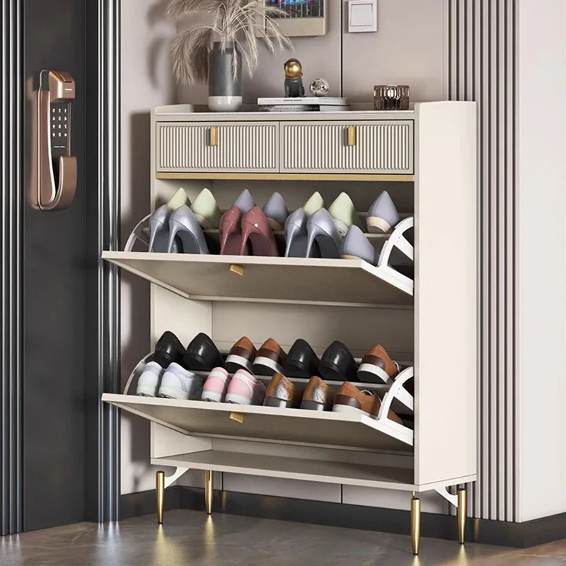 Display Classics Shoe Cabinets Showcase Drawers Hallway Buffet Shoe Cabinets Entryway Shelves Zapatera Organizador Furniture