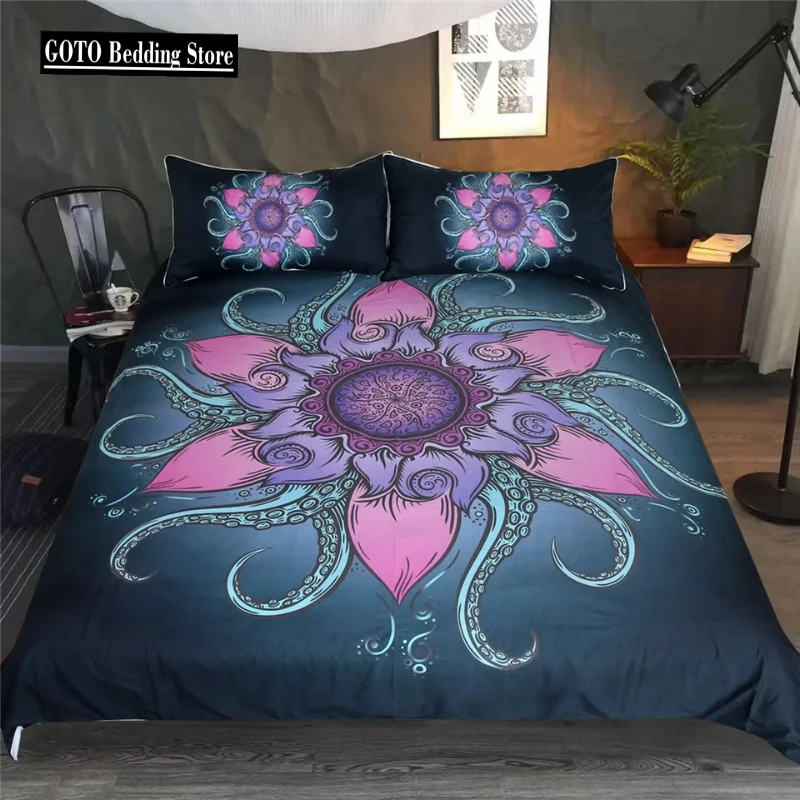 

Printed California King Bedding Sets American Style Bed Conforter Set Bohemia Customize DropShip Women Home Textiles Flowers