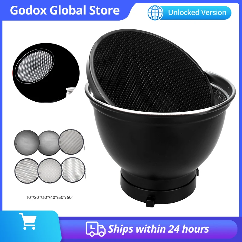 7inch 18cm Standard Reflector Diffuser with 10/20/30/40/50/6