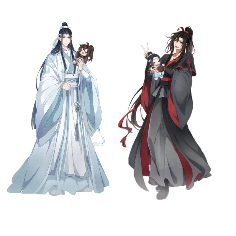 Anime Mo Dao Zu Shi Acrylic Stand Figure Grandmaster of Demonic Wei Wuxian Desktop Standing Plate Decoration Model Toy Gifts