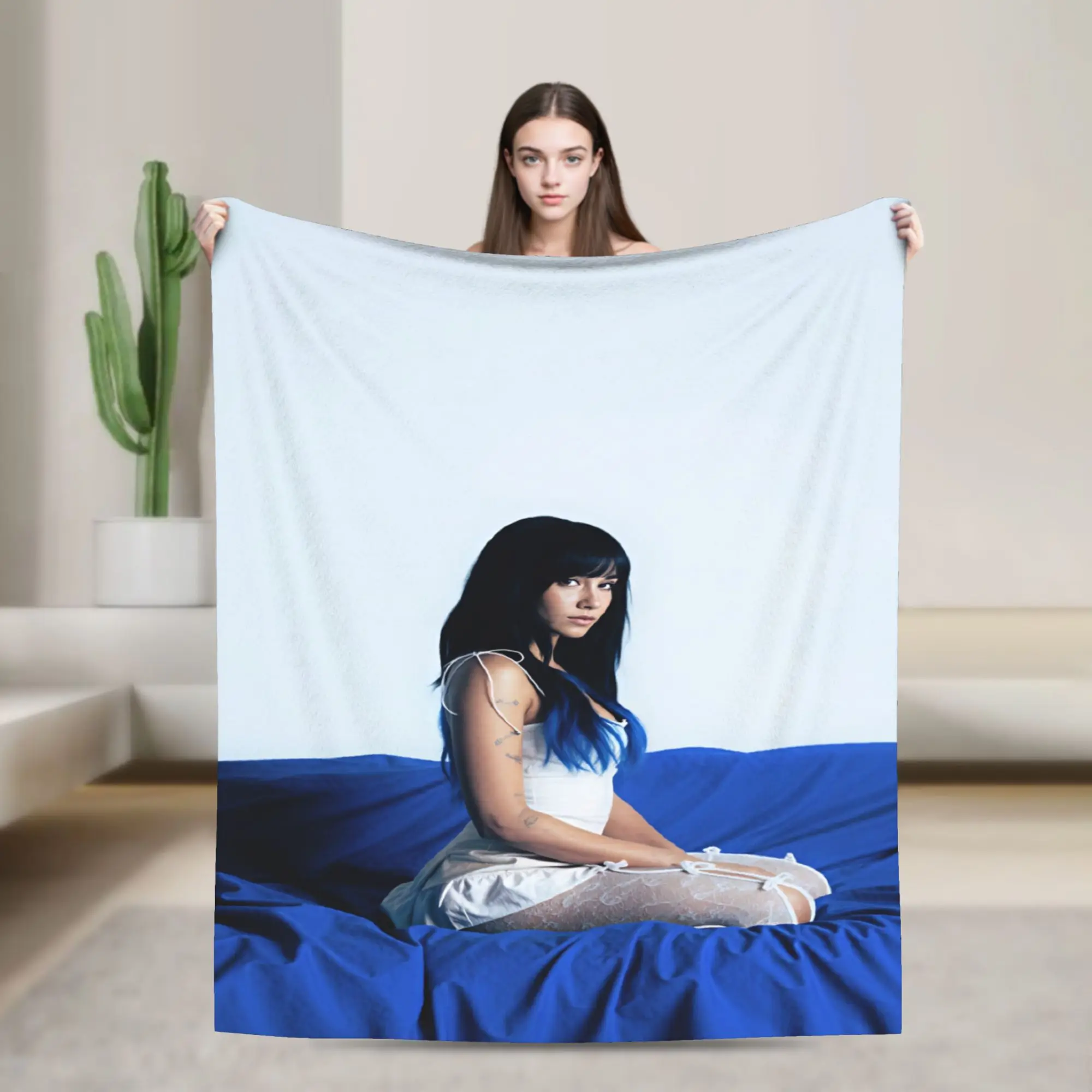Aitanas Music Singer Blanket Quality Warm  Throw Blanket Winter Kids Adult Living Room Funny Bedspread