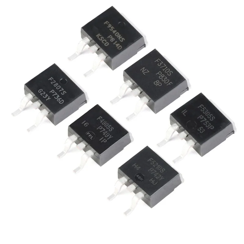 10PCS IRF3205S IRF3206S IRF3805S IRF3808S IRF4905S IRF5305S IRF5210S IRF6215S TRLPBF TO-263 The field effect tube