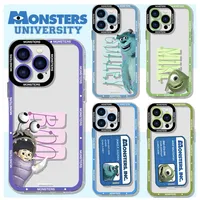 Monsters Phone Case For iPhone 15 14 13 12 Mini 11 Pro Max X XR XS 6S 6 7 8 SE20 Plus Soft Silicone Transparent Cover