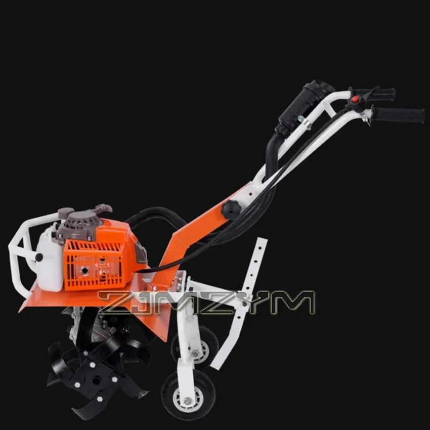 Micro Tiller Small Agricultural Gasoline Rotary Tiller Household Agricultural Gardening Tools Micro Tillage Machine 8800W 1100mL