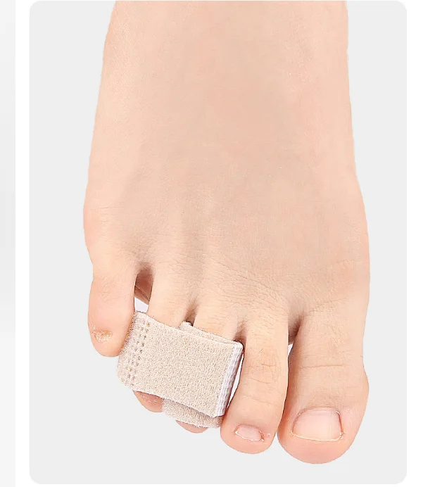 1/2/5Pcs Hammer Toe Straightener Toe Splints Cushions Bandages for Correcting Crooked & Overlapping Toes Protector