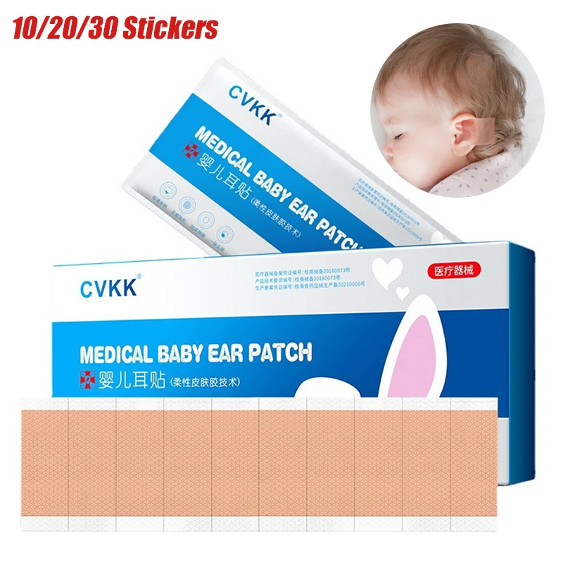 Baby Auricle Patch Ear Correction Tape Ear Cleaning Tool Kit Newborn Baby Ear Aesthetic Corrector Child Baby Raised Ear Patch