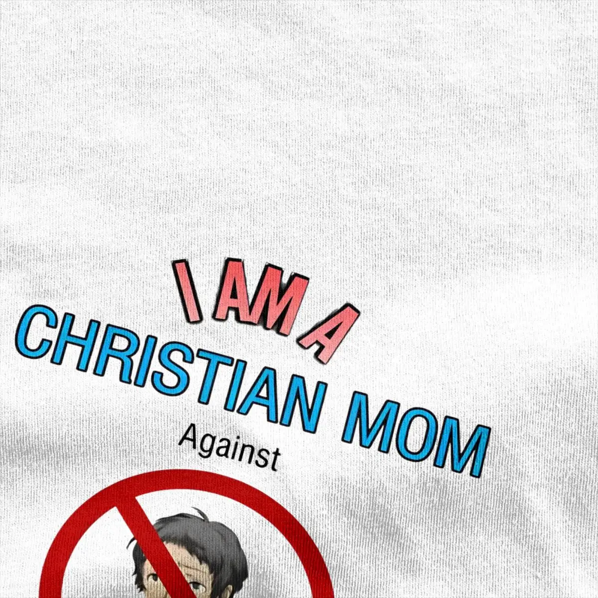 Haikyuu T-Shirt Christian Moms Against Tohru Adachi 100% Cotton T-Shirts Persona 4 Anime Tshirt for Men Short Sleeve Top Tees