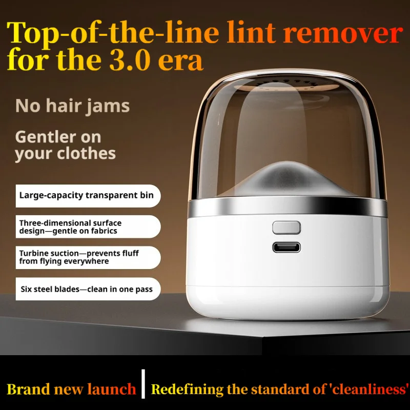 New Hair Ball Trimmer, Shaving Machine, Household Rechargeable High-Power Clothing Sweater Shaving Trimmer, Shaving Ball Machine
