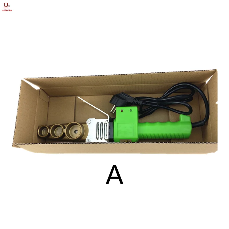 Free shippng Overall 32mm AC220V/110V 600W Plumber tool plastic/ PP-R/ PERT TUBE welding machine TUBE Welders Automatic Heating