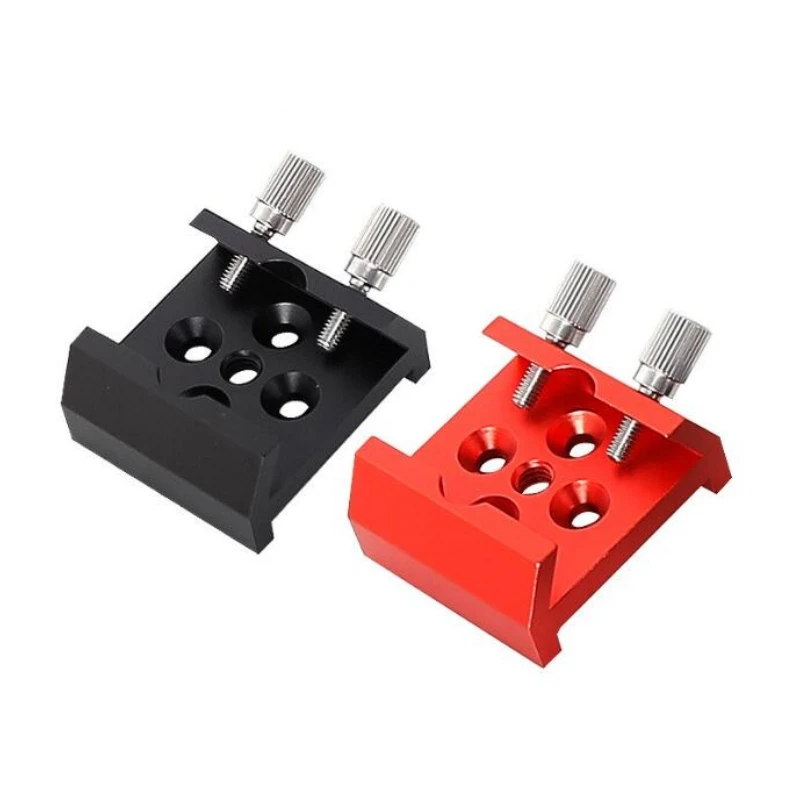 Agnicy Grooved Starfinder Base Dovetail Groove Plate 1/4 Thread Modified Metal Astronomical Telescope Accessories