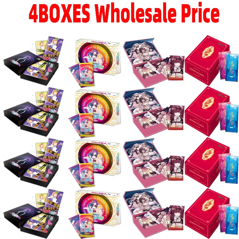 

Wholesale Goddess Story Full Set Collection Cards Child Kids Birthday Gift Game Cards Table Toys For Family Christmas