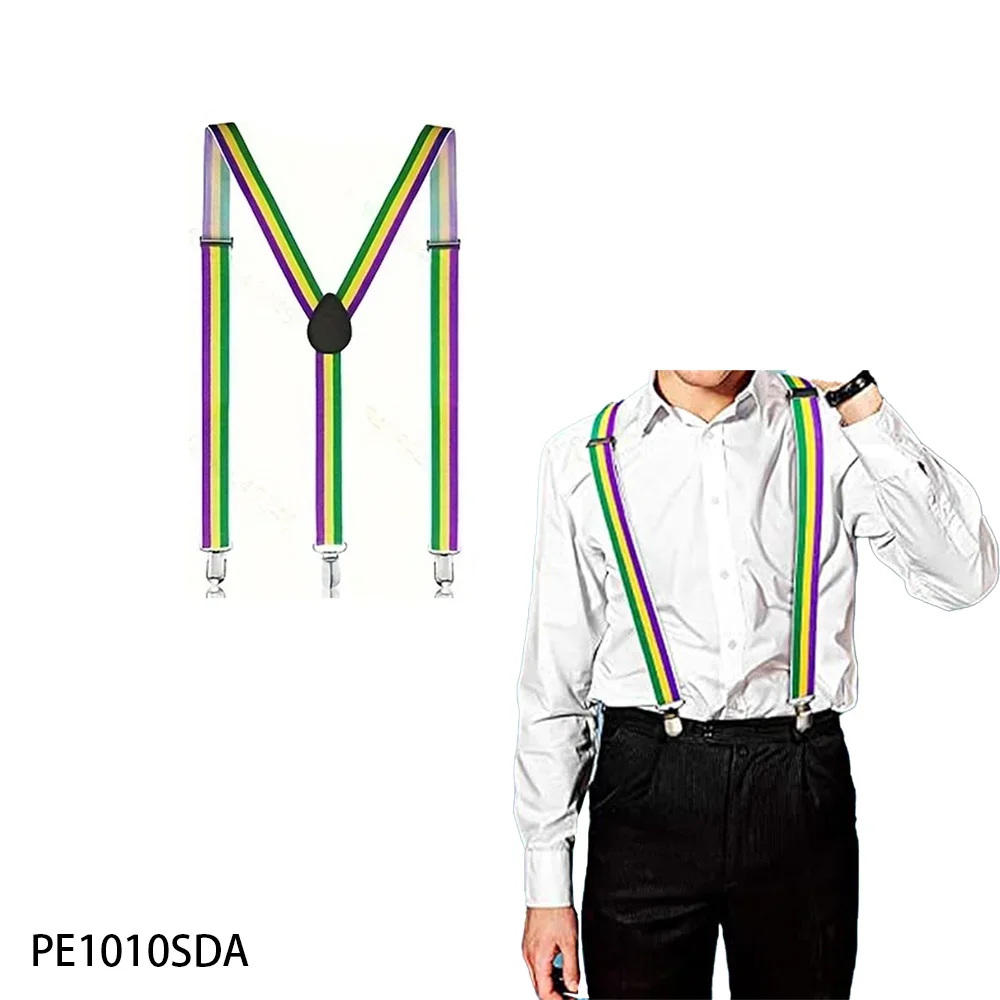 Accessoires de carnaval PESENAR : des chapeaux à paillettes aux nœuds papillon et des camisoles, parfaits pour les fêtes de carnaval, plein d'énergie festive