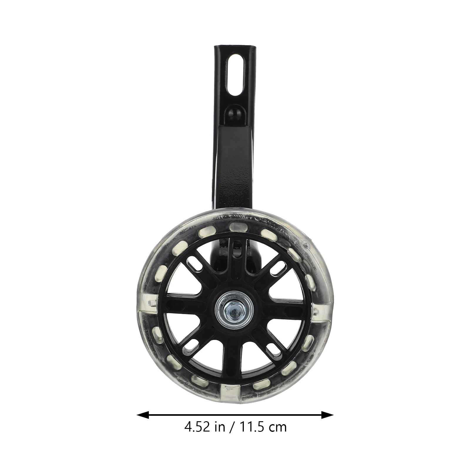 

1 Pair Auxiliary For Kids Luminous Stabilizer Training Wheels Slips-Proof Noise-Free Children Balance Wheel Rear Mounted Bike