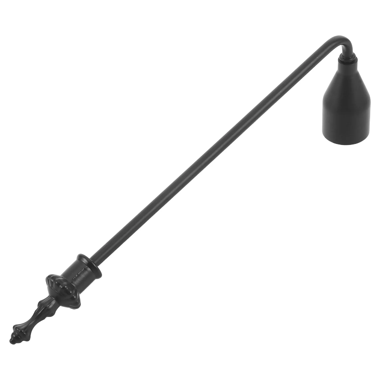 8.84 Inch Long Handle Extinguisher Metal Wick Flame Snuffer Vintage Style Fire Safety Tool for Dining Gathering Decor Use