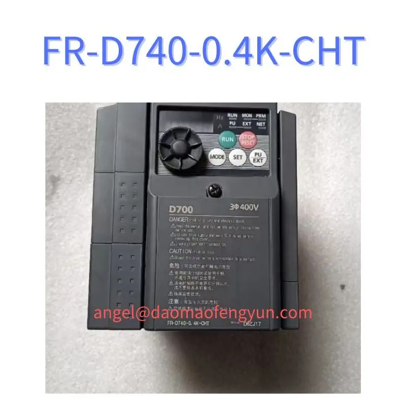 

FR-D740-0.4K-CHT Used inverter 0.4Kw test function OK