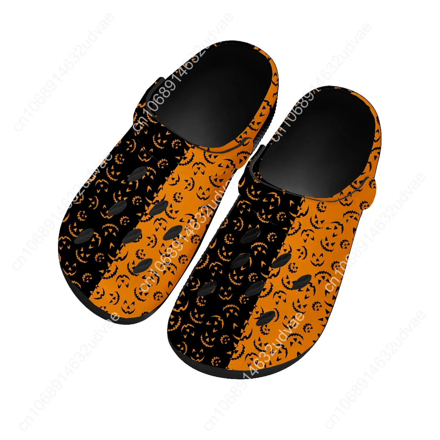 Halloween Water Shoes Mens Womens High Quality Fashion Home Garden Clogs Customizd Sandals Beach Breathable Hole Slippers