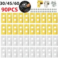 30/45/60/90Pcs Lawn Robot Blades Stainless Steel Lawn Replacement Blade for Worx Landroid WG754E WG791E Trimmer Garden Tool