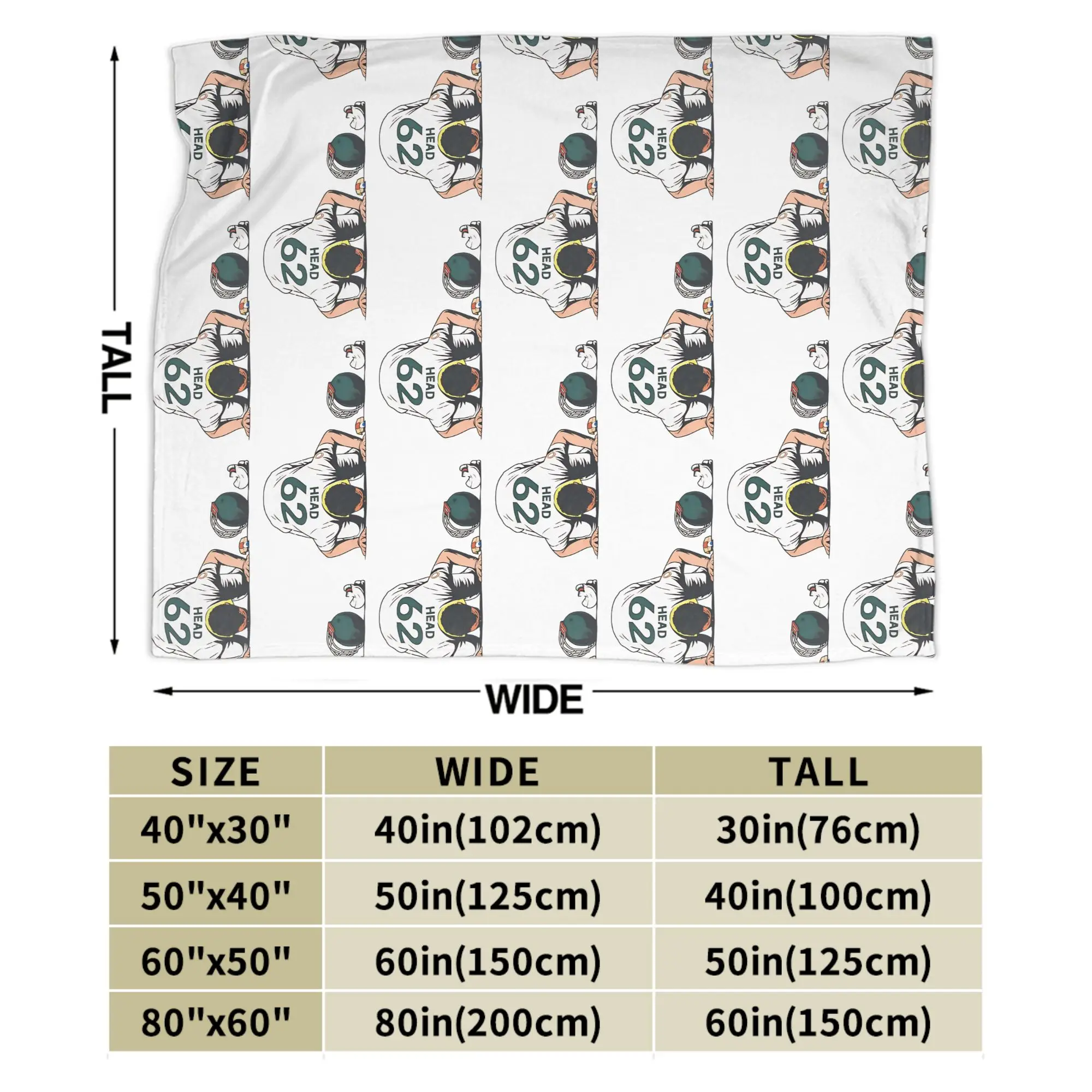 Koc z flaneli z motywem krykieta Australii, ciepły pled do samochodu, na sofę, łóżko, narzuta