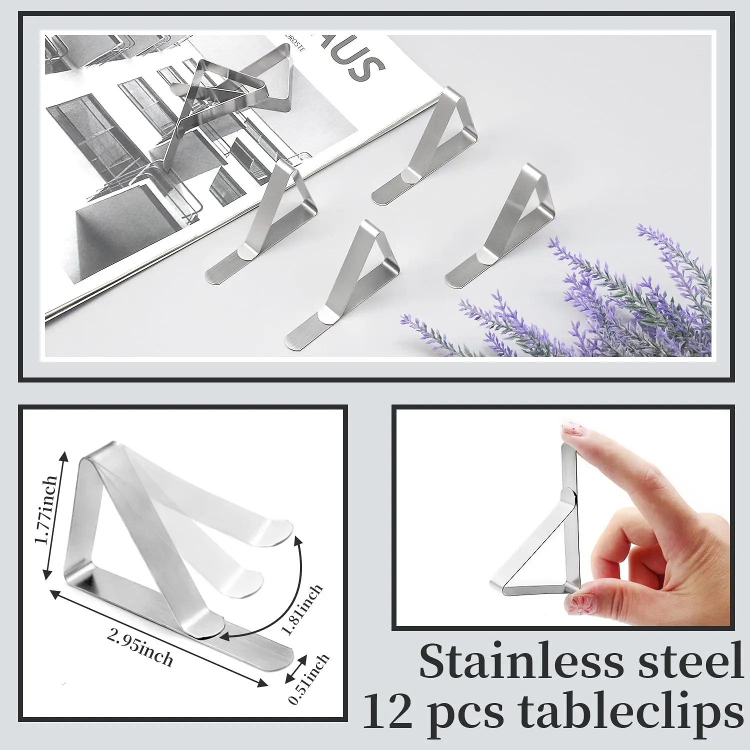 Thumbnail 2 - #39 Ranked Tablecloth Clips & Weights Picks in 2026