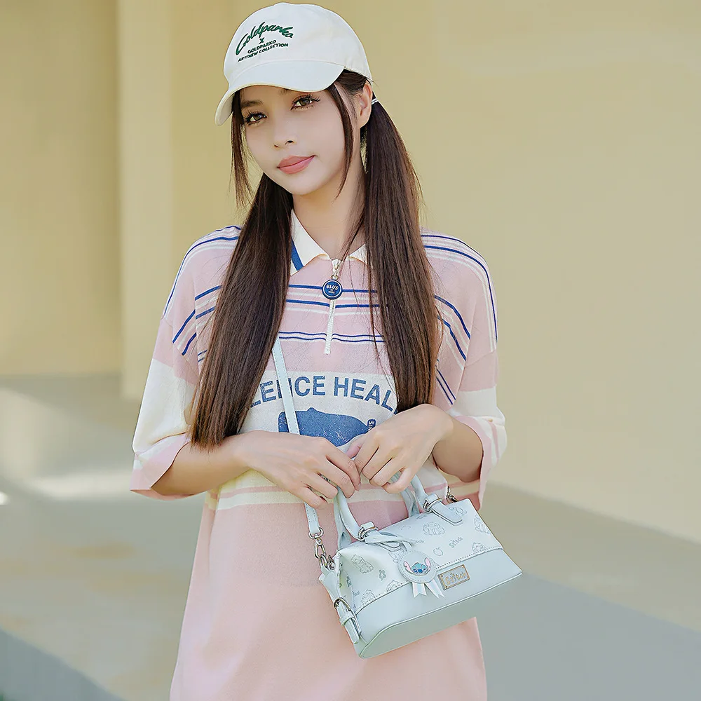 

Оригинальные сумки и кошельки Disney, серия Case Stitch, игривая сумка с принтом, женская маленькая сумка через плечо 369