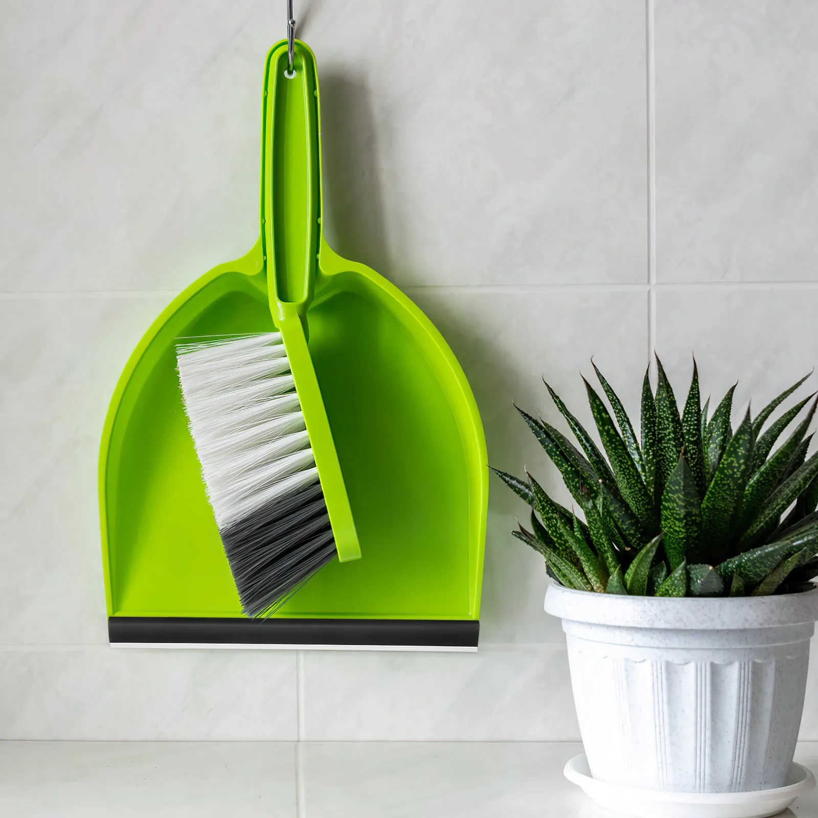 

2 шт. пластиковых сменных накладок для кромки совка для уборки мусора - многофункциональная чистящая полоска для мытья полов