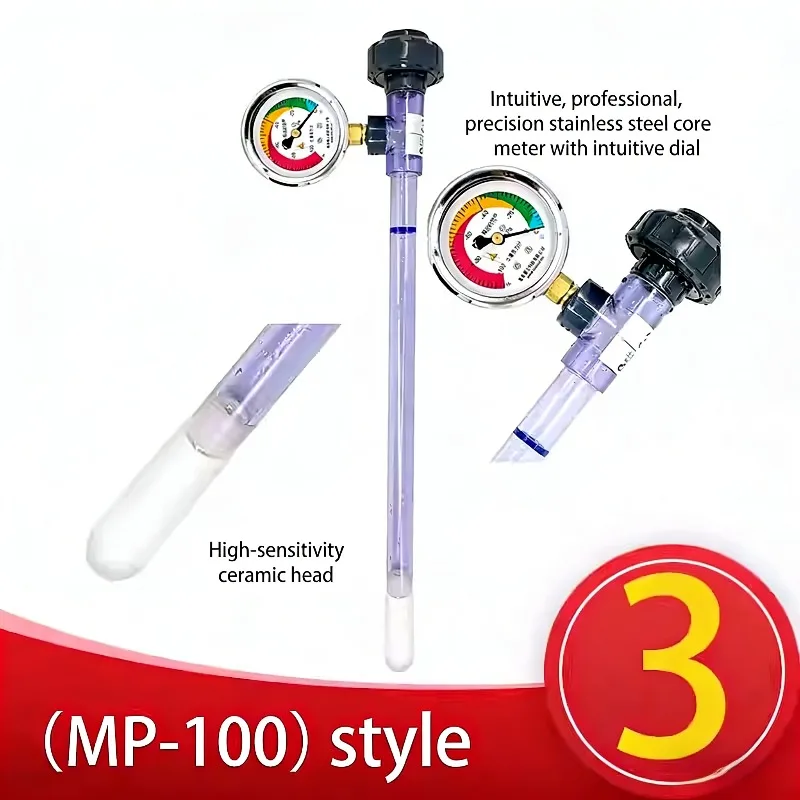 30cm Soil Tensiometer Sensor - Water Potential Detection for Moisture Analysis & Irrigation Control