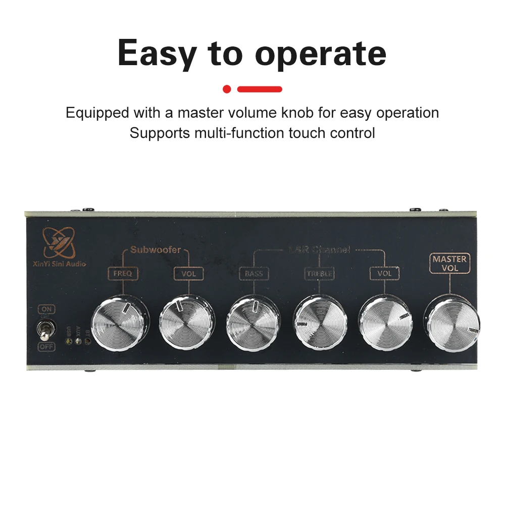 200 واط * 2 + 400 واط 2.1 قناة عالية الطاقة بلوتوث مكبر صوت رقمي مجلس TPA3223 لوحة مكبر الصوت تعديل التردد العالي/المنخفض