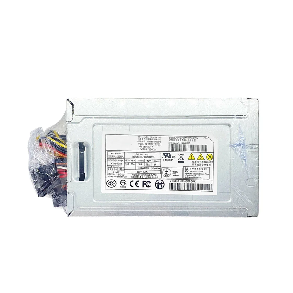 

Original for Ml310e G8 V2 Ml310e G8 Gen8 350W Server Power 100-240V Switching Power Supply DPS-350AB-20 A 671310-001 686761-001