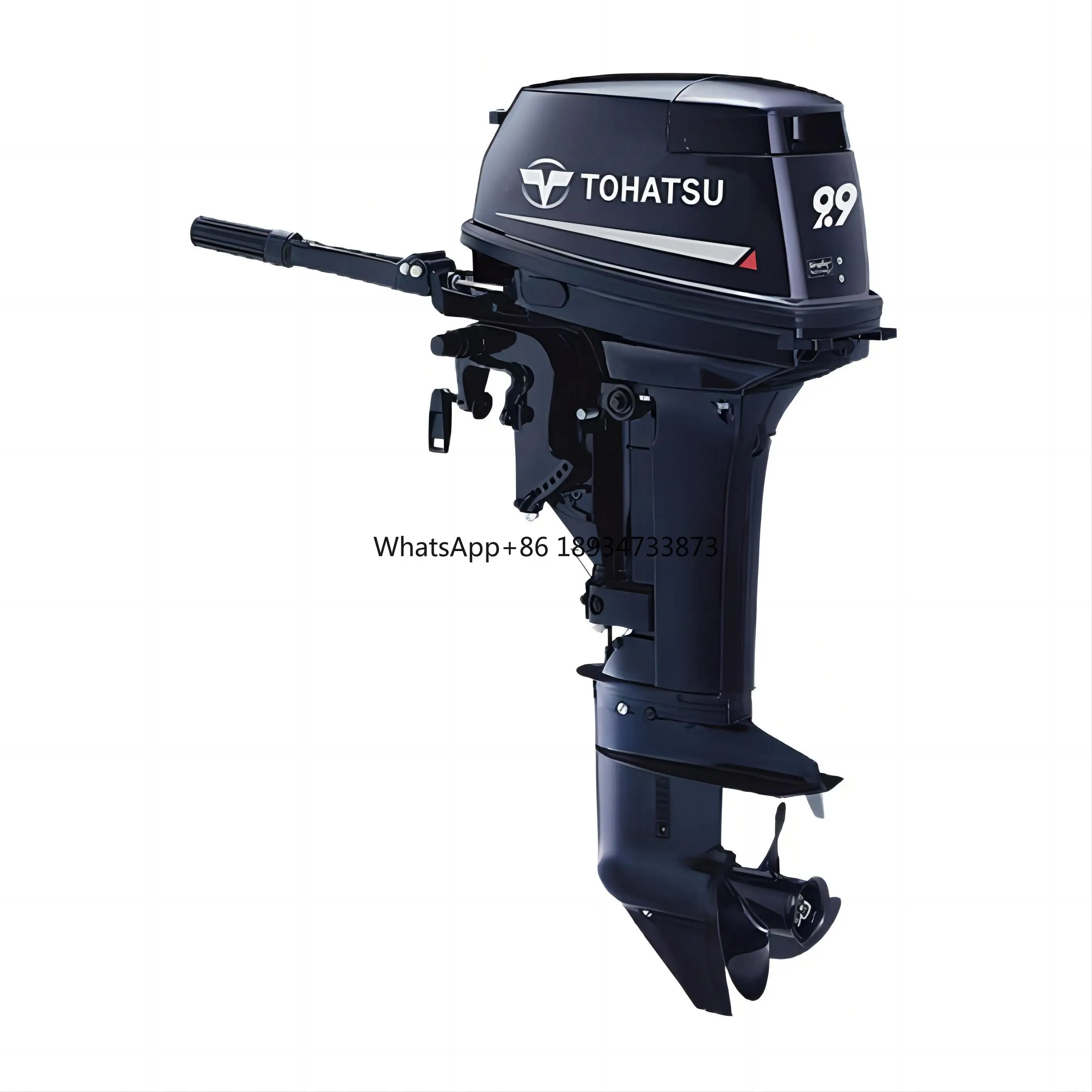 Genuine 2 stroke 9.9hp Outboard Boat Motors M9.9D2S Tohatsu Tiller Handle Outboards marine Motors