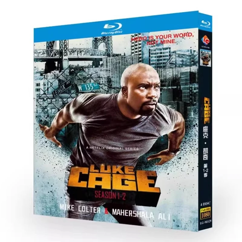 

Luke Cage Season 1-2 Blu-ray Disc