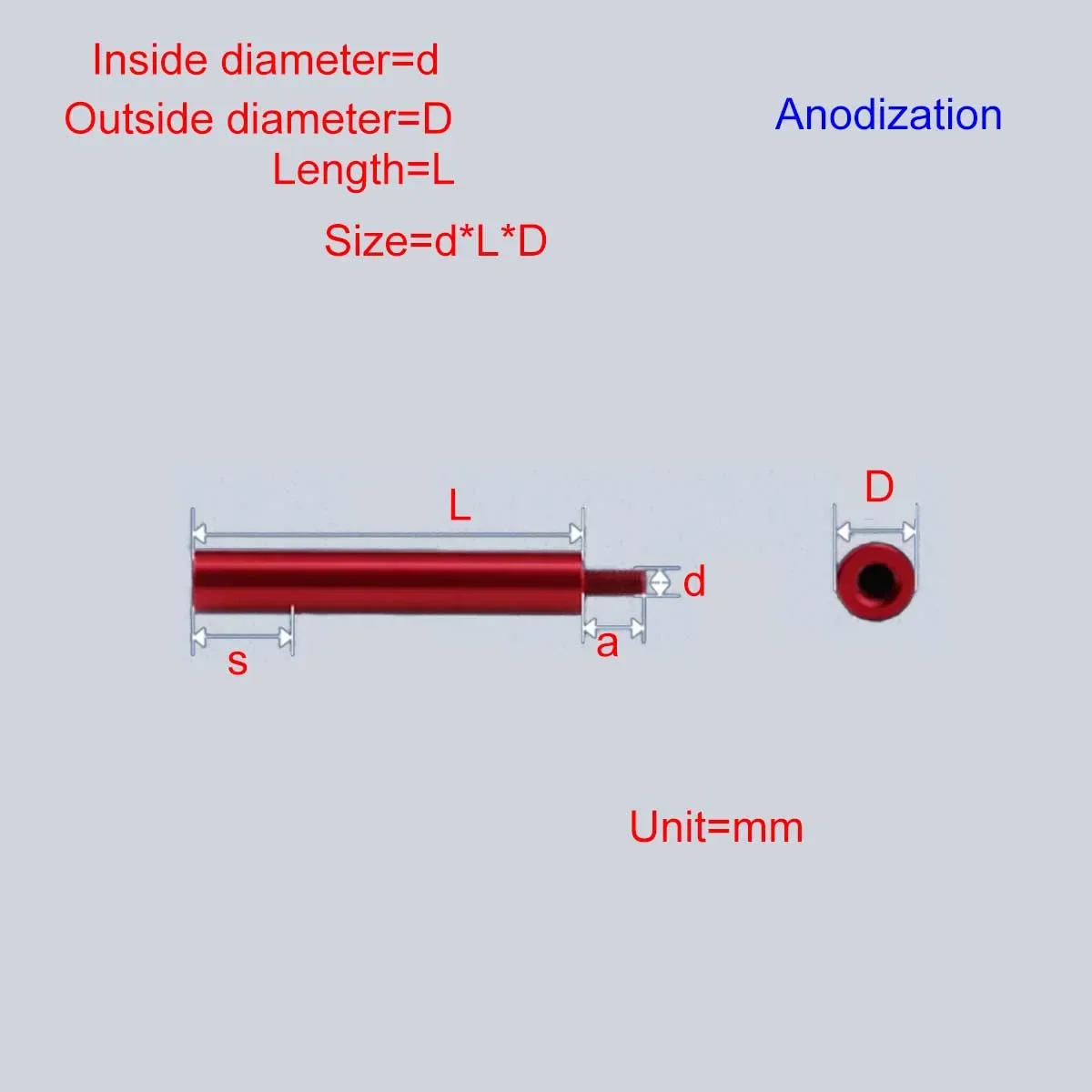 

Circular Aluminum Column Single Headed Tooth Isolation /Model Connecting Rod Male And Female Bolts Top Column Lightweight