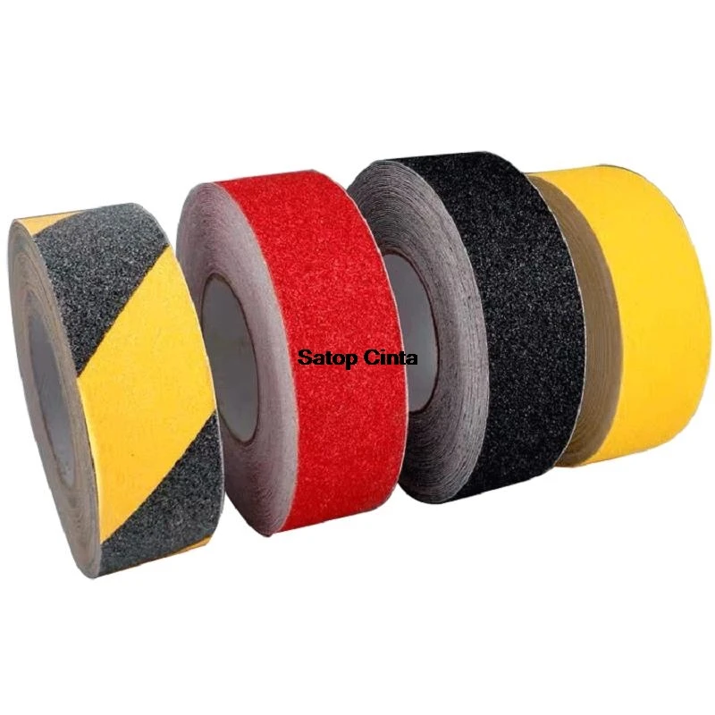 

5cm*10m Anti Slip Safety Grip Adhesive Tapes Non Skid Tread Sticker For Stair Step Floor Caution Dangerous Zones Indoor Outdoor