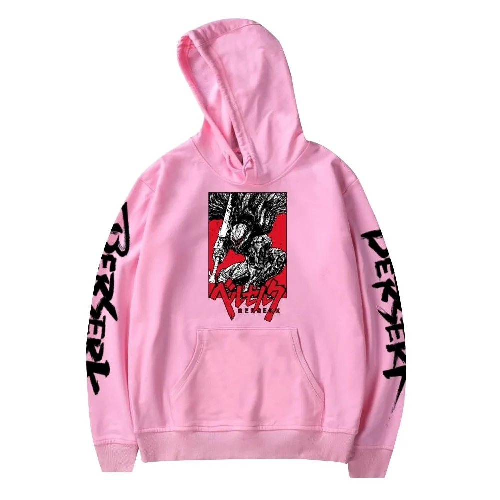 Sudadera con capucha de Anime Berserk, jersey de Mulheres Homens, Manga larga, Moda, 2024