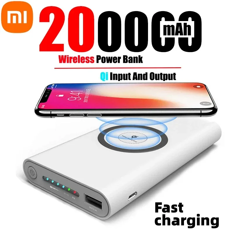Xiaomi 200000mAh Power Bank Ultra-Large Capacity Universal Wireless Fast Charging Power Bank Thin And For iPhone Samsung Xiaomi - Image 3