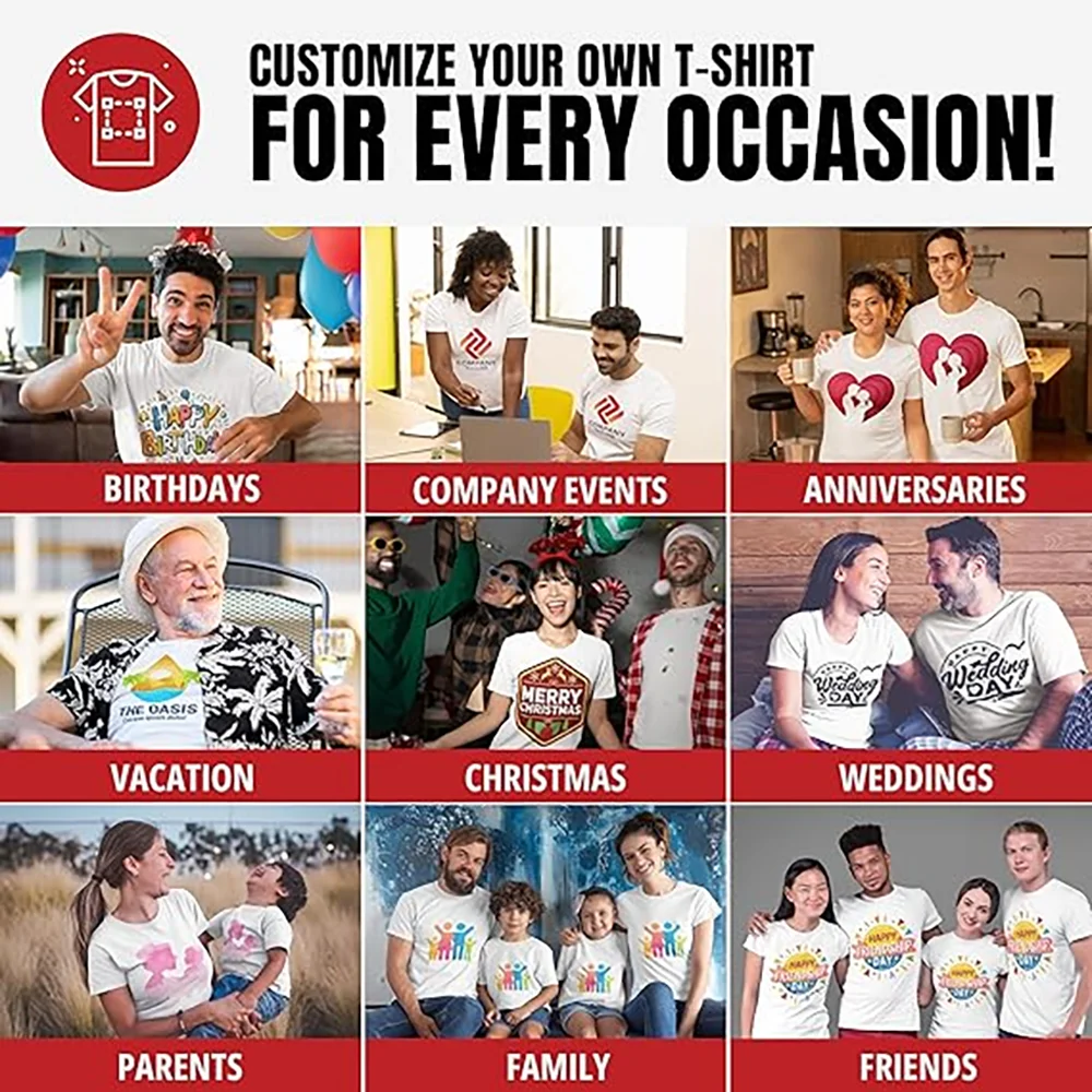 تخصيص مطبوعة الترفيه قصيرة الأكمام المحملة التصميم الخاص بك مثل الصورة أو الشعار تي شيرت أبيض موضة التخصيص الرجال بلايز