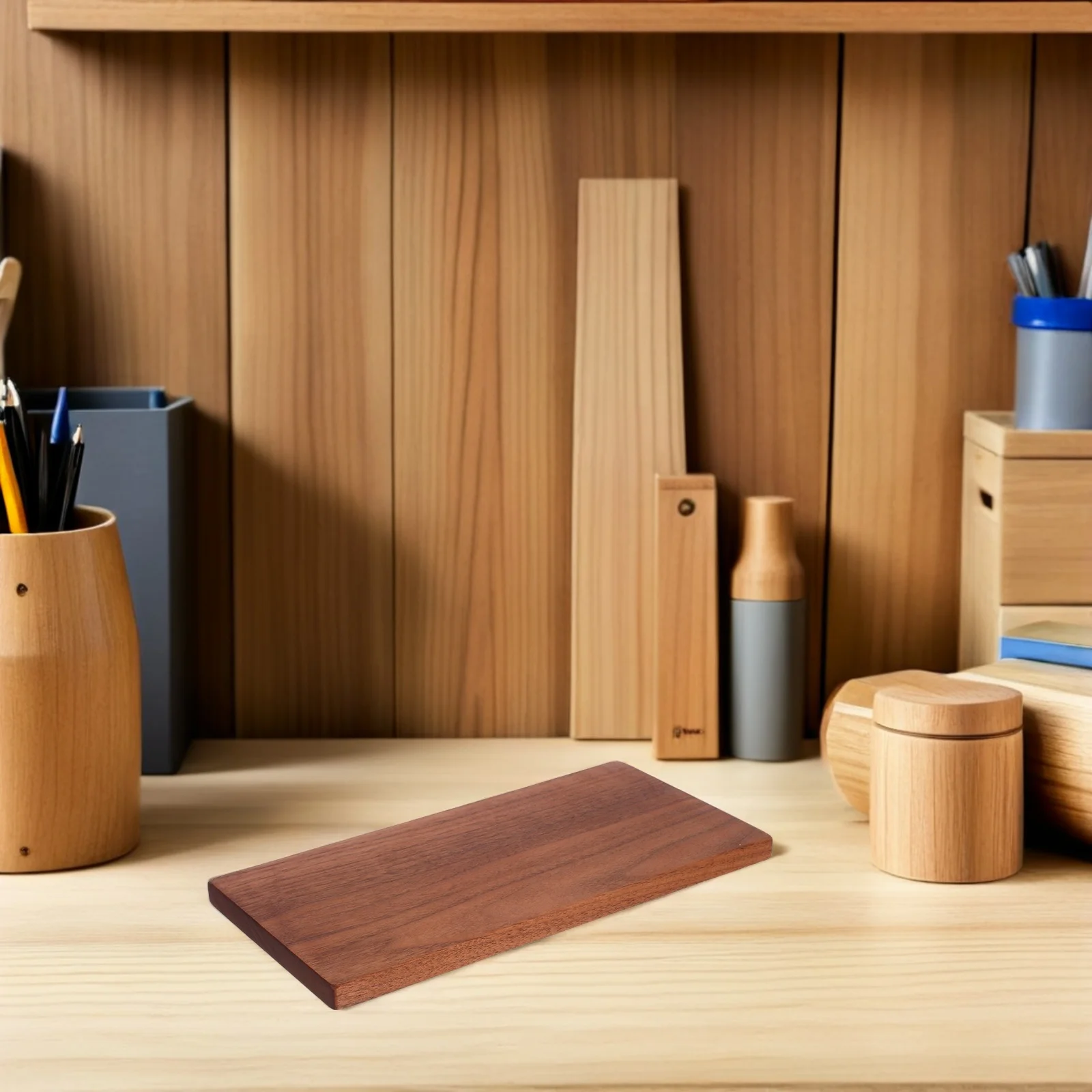 

Black Walnut Wood Boards Lumber Unfinished Hardwood Slices Natural Plywood Panels for DIY Woodworking Cutting