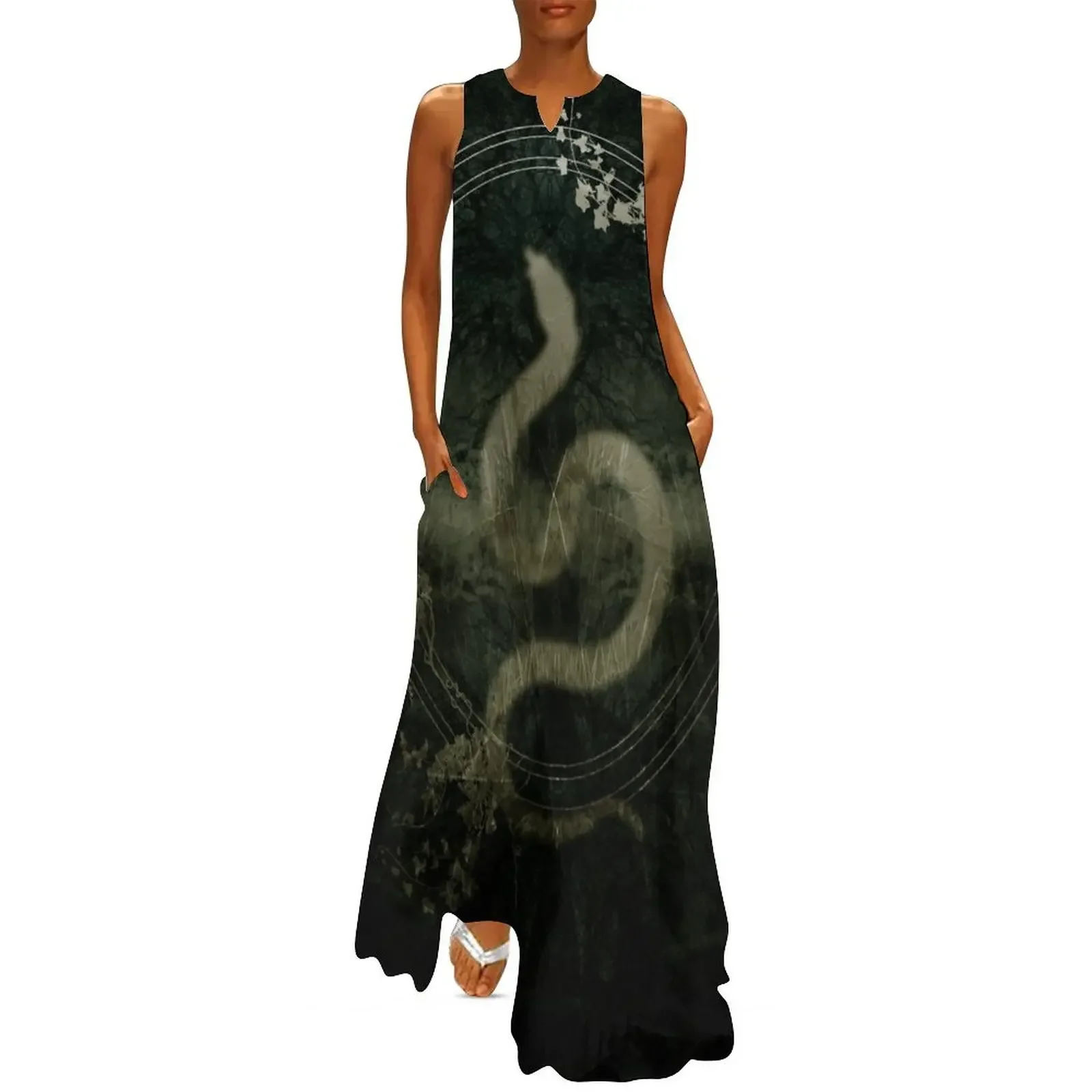 

yggdrasil-the norse tree of life Long Dress Clothing female Woman fashion Dress