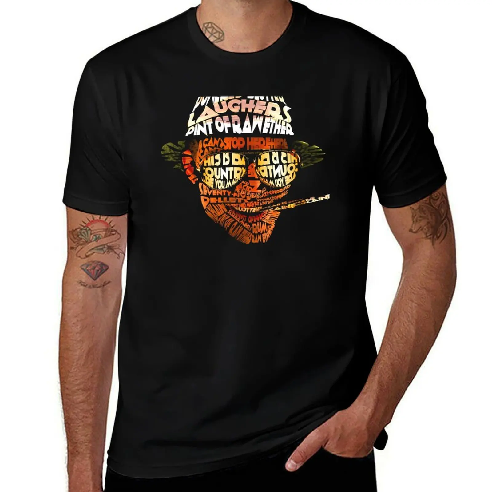 

Bat Country Fear And Loathing In Las Vegas Húntér S Thompson Johnny Depp Ogjimbo T-Shirt summer top t shirts for men cotton