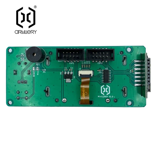 Imagen 2 del producto Artillery-impresora 3d Hornet, Kit de placa base de pantalla, accesorios originales, LCD 12864mini con perilla y ranura para tarjeta SD