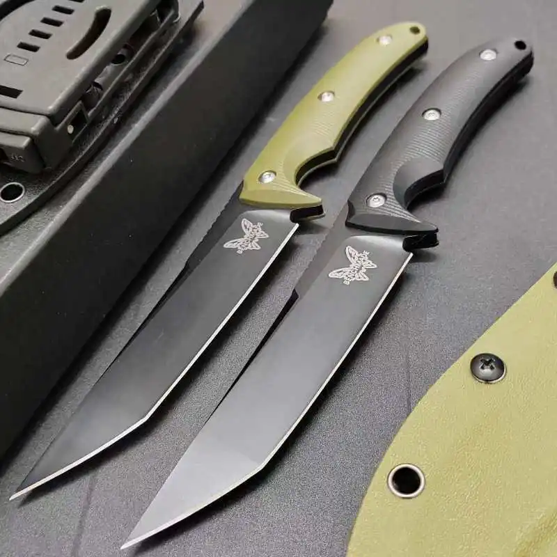 Outdoor Knives, Camping Knives, Wilderness Survival Knives, Meat Knives, Portable Knives, K Sheath, High Hardness Knives