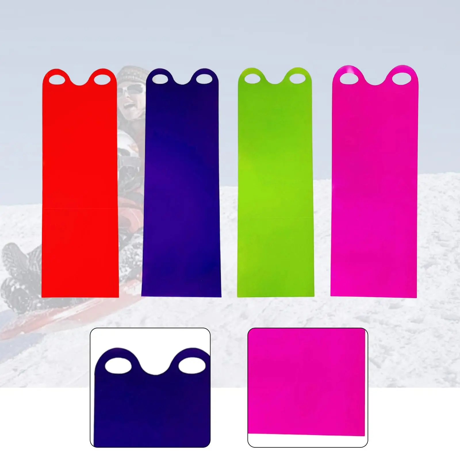 

Надувной снежный слайдер-коврик «Летающий ковер» для скоростного спуска, легкие санки для зимнего отдыха