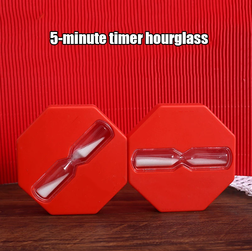 5-Minute Sand Timer Bath Sand Timer Supermarket Promotion Sand Timer Plastic Sand Timer Water-Saving Sand Timer Sand Timer