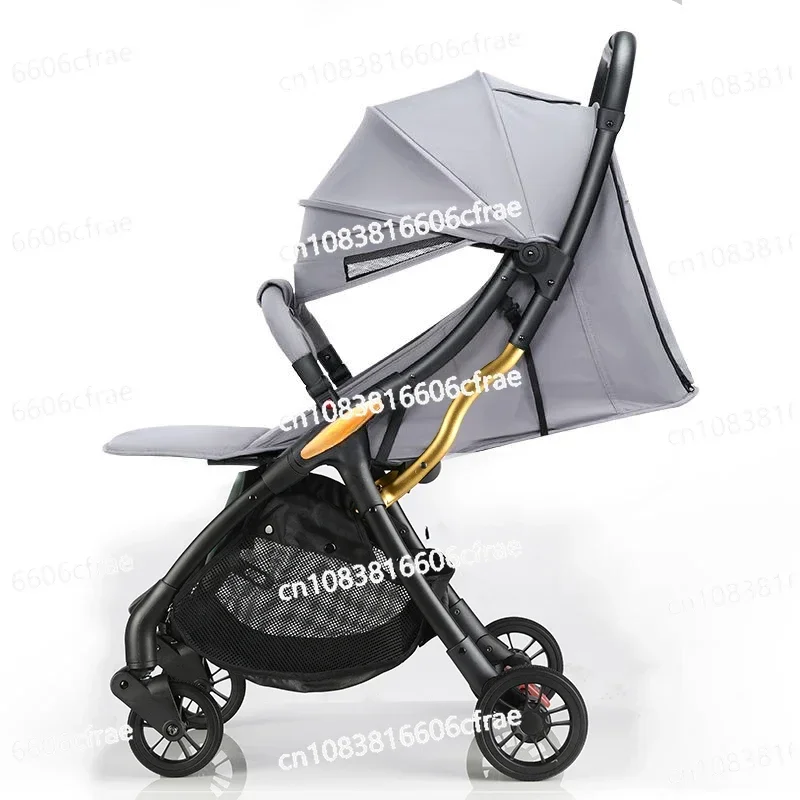 Portable Folding Baby Safety Basket Seat, Sitting, Lying, Lightweight, Multi Functional Umbrella Car