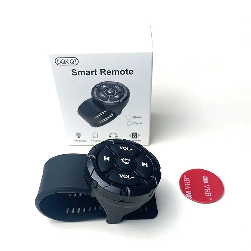 Multifunction Car Steering Wheel Bluetooth Remote Control Volume Music Call GPS Navigation Key