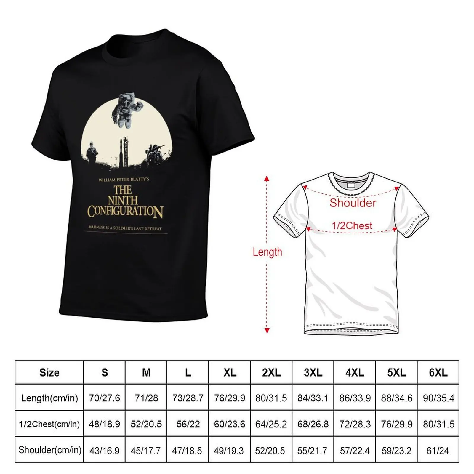 The Ninth Configuration T-Shirt vintage man t shirt mens tall t shirts