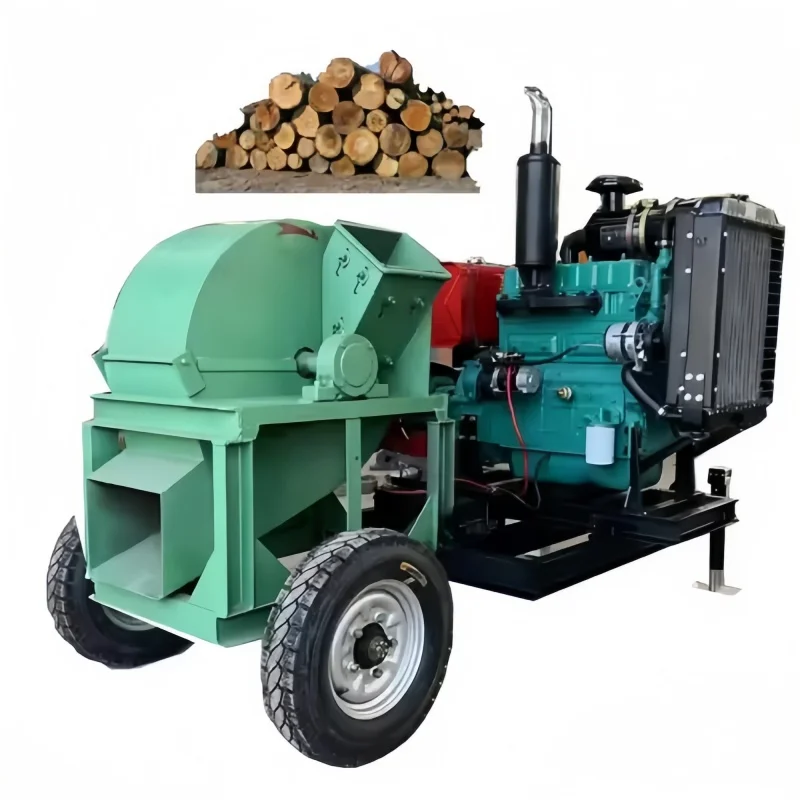 Frantoio per legno multifunzione Rettificatrice per tronchi Macchina per cippatrice per segatura di legno