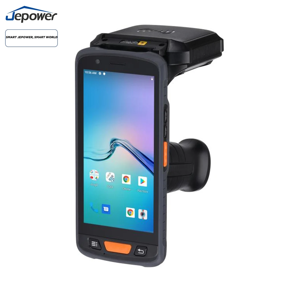 New Arrival V9000S(UHF) 5.5inches 3+32 Barcode/NFC/UHF RFID Pdas Government Supply Chain Management Handheld Android Pdas