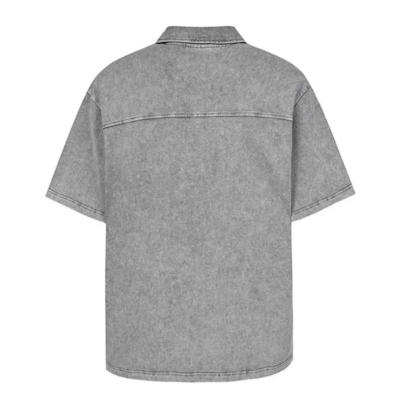 Hip Hop Vintage T shirt Streetwear Harakuju Polo Top Tees For Male Patchwork Oversized