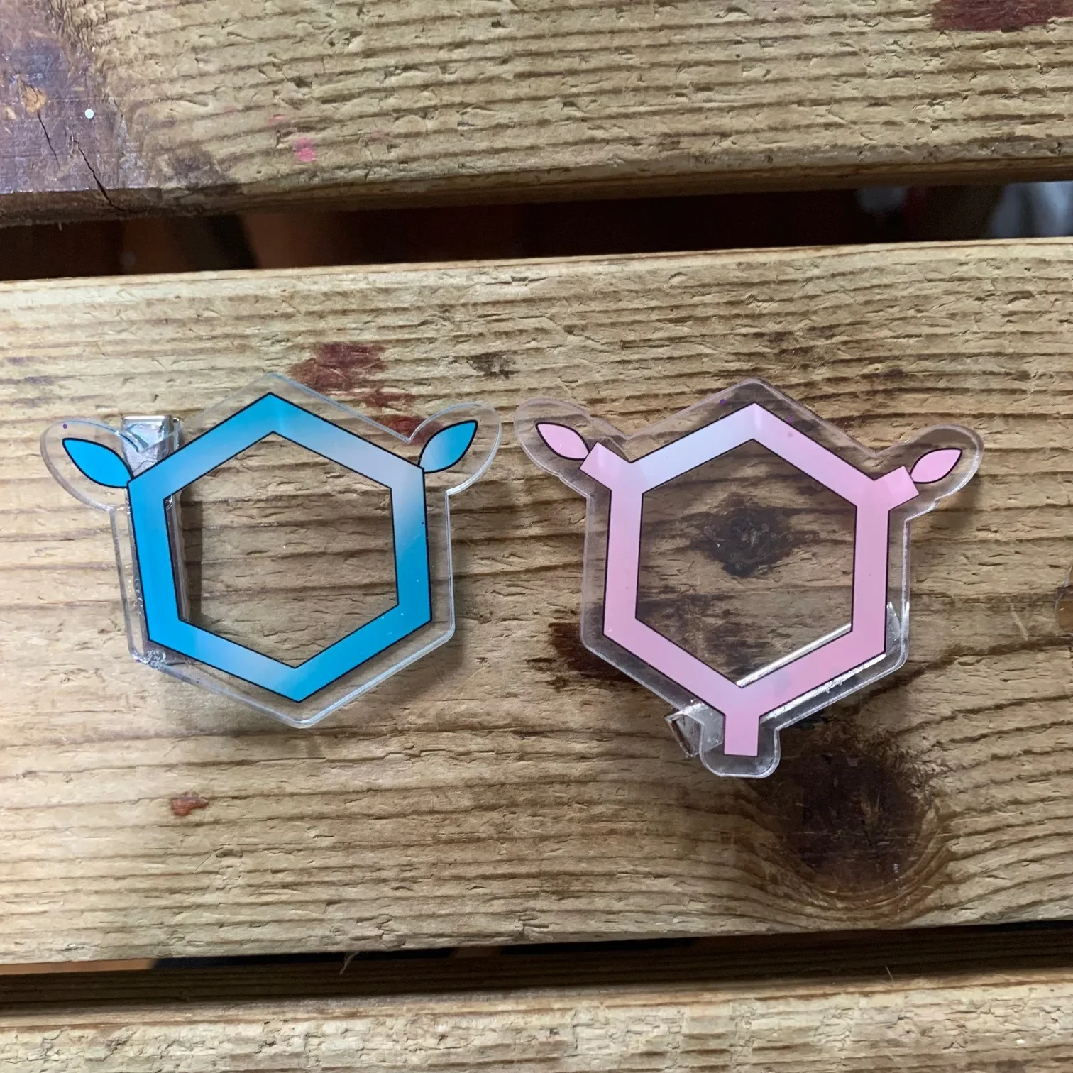 

1 Pair Anime Hakui Koyori Hair Pin Hairpin Hair Clip Acrylic Accessories Cute Cosplay Prop