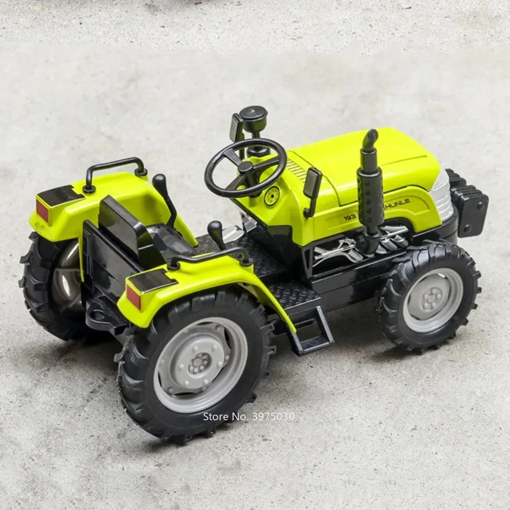 1/32 UTV Landwirtschaftlicher Traktor Legierung Spielzeug Autos Modelle Gummireifen mit Licht Sound Fahrzeug Zurückziehen Agrimotor Auto für Jungen Geschenk